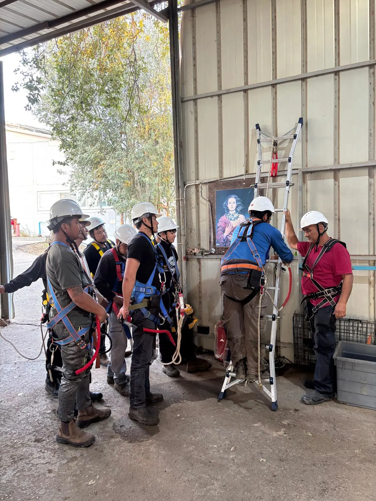 הדרכת עבודה בגובה